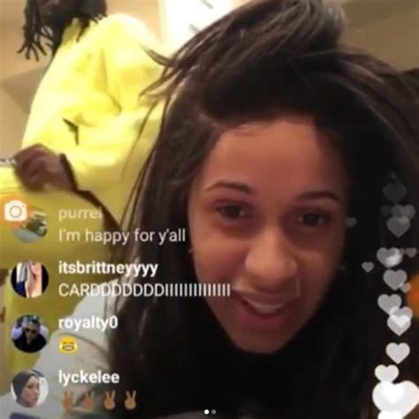 cardi b instagram leak|Cardi B Leaks Fake Sex Tape on Instagram Live